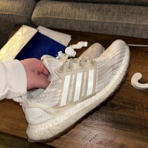 Ivy Park x Adidas White Ultraboosts